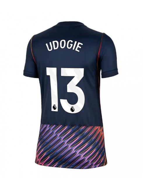 Tottenham Hotspur Destiny Udogie #13 Replika Borta Kläder Dam 2026-27 Kortärmad Tottenham Hotspur Destiny Udogie #13 Replika Borta Kläder Dam 2026-27 Kortärmad